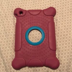 Purple and blue iPad case in good condition